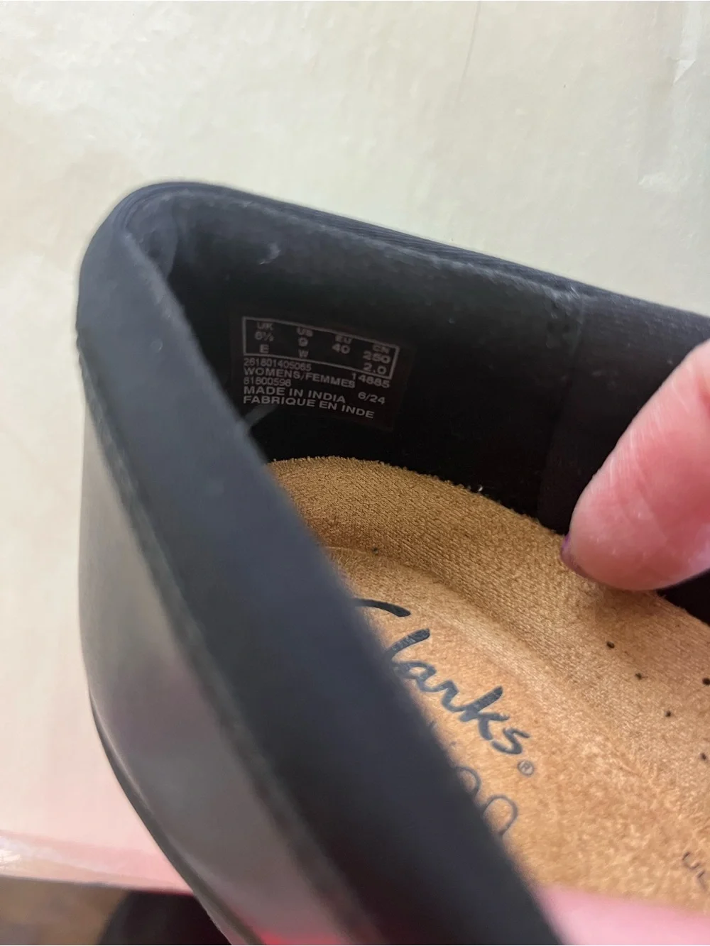 Clarks nwt smooth